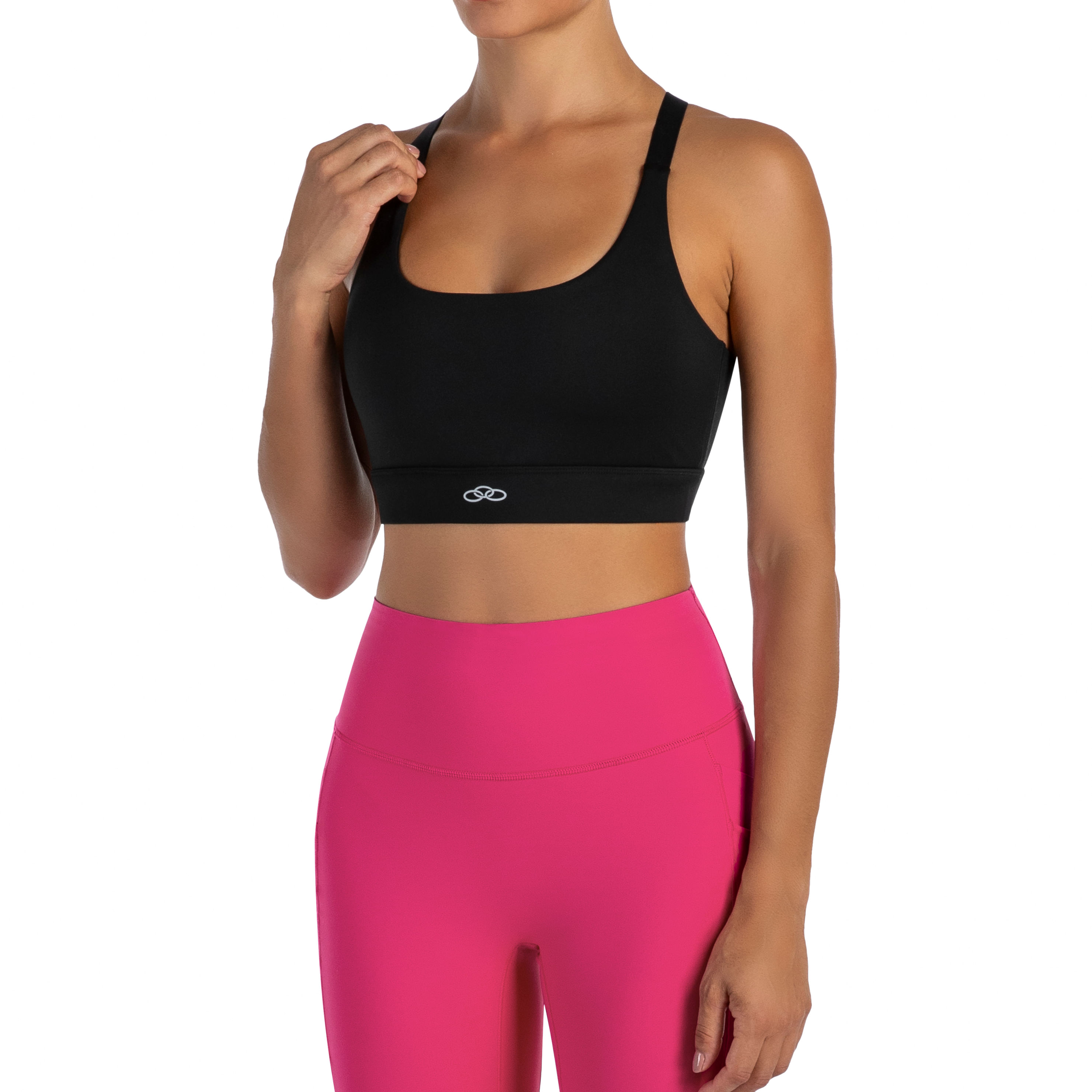 Olympikus Top OIWCR25103-PTPRT F CORRE PretoPrata Poliester -3-